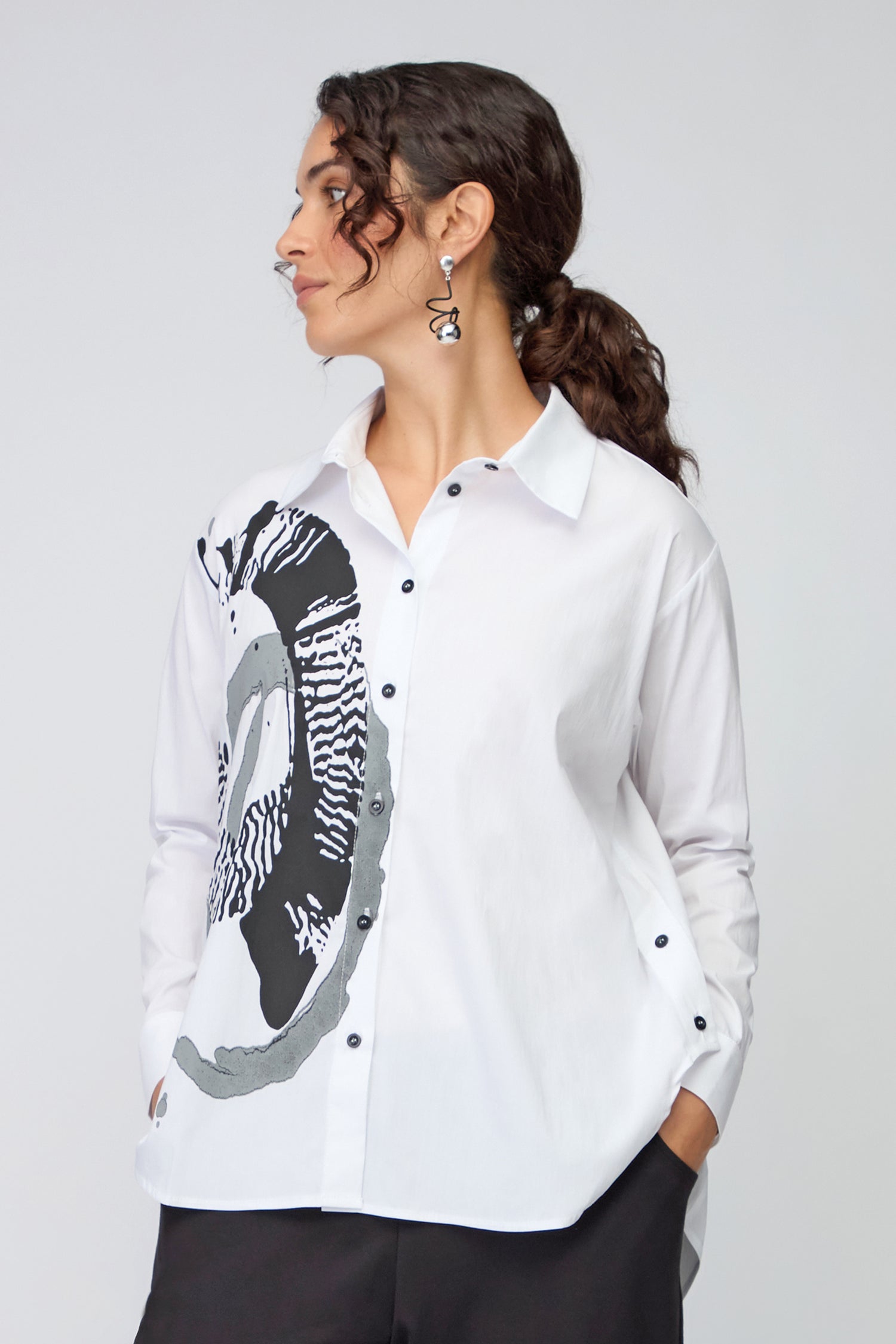 Print Front Shirt