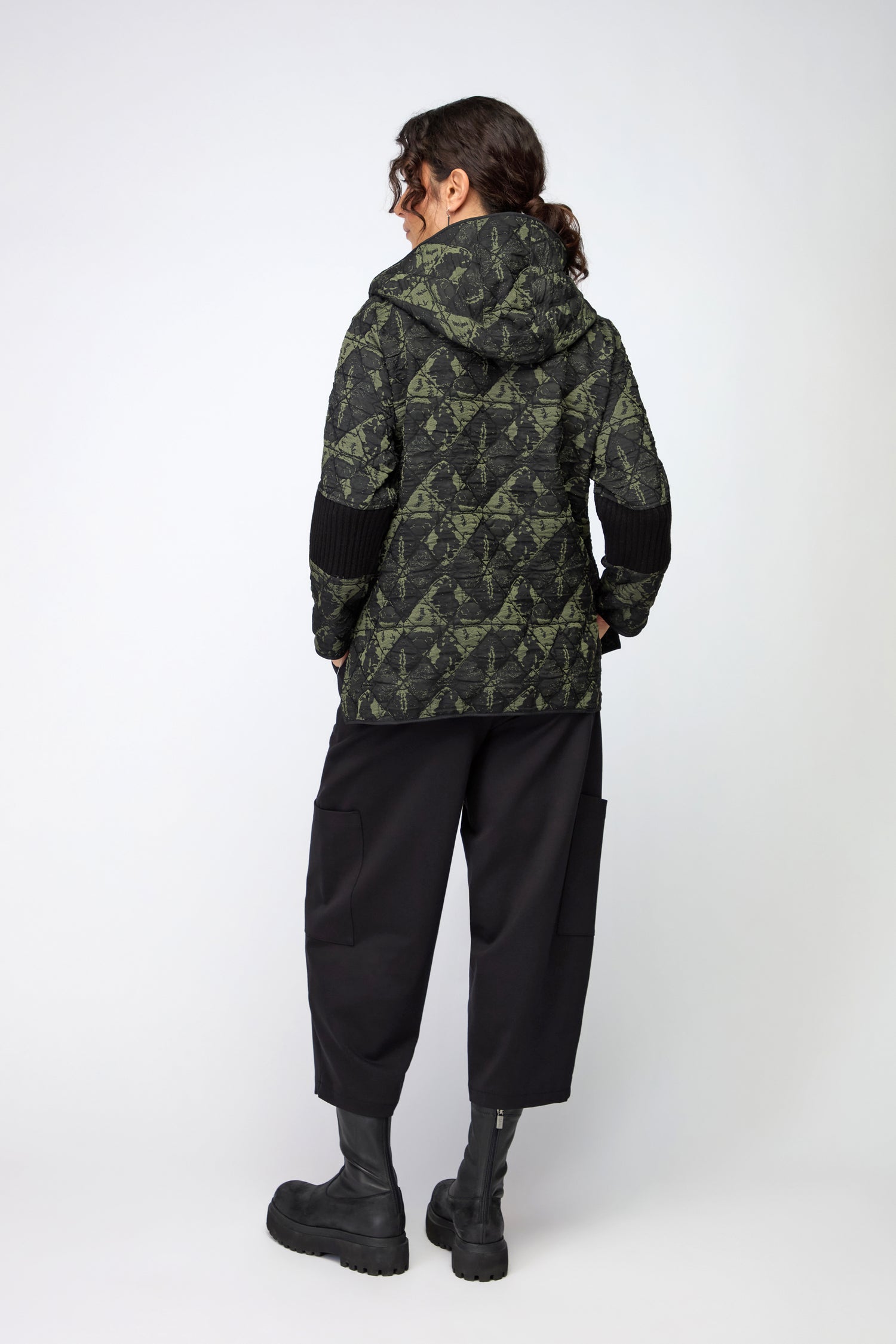 Padded Print Jacket