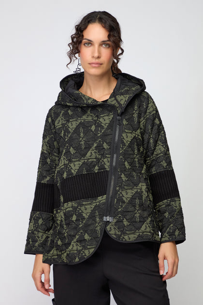 Padded Print Jacket