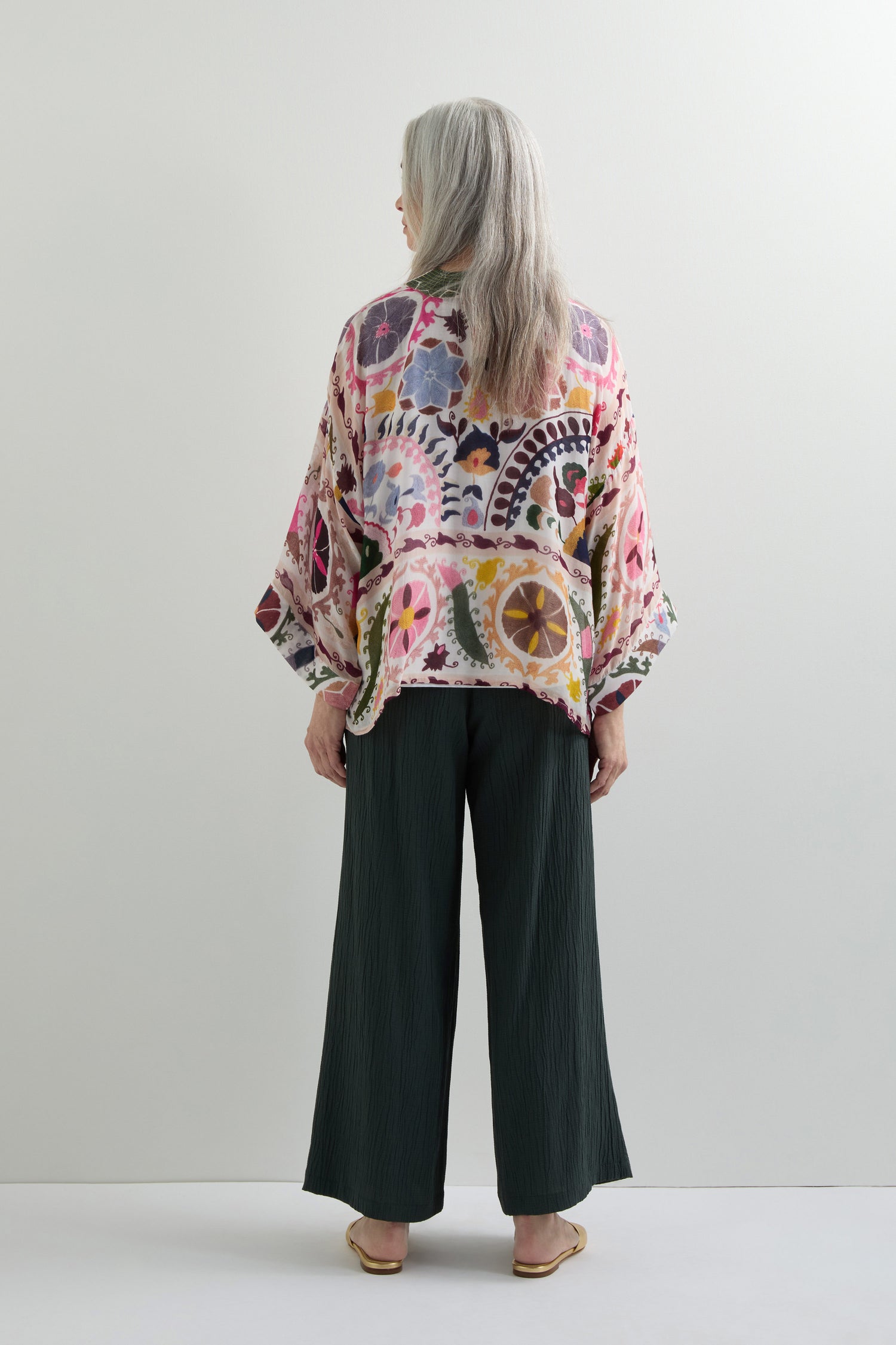 Suzani Print Kimono