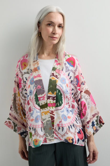 Suzani Print Kimono