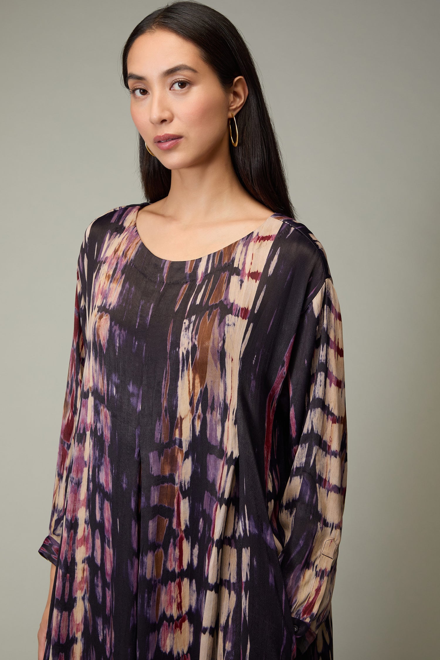 Shibori Pleat Dress