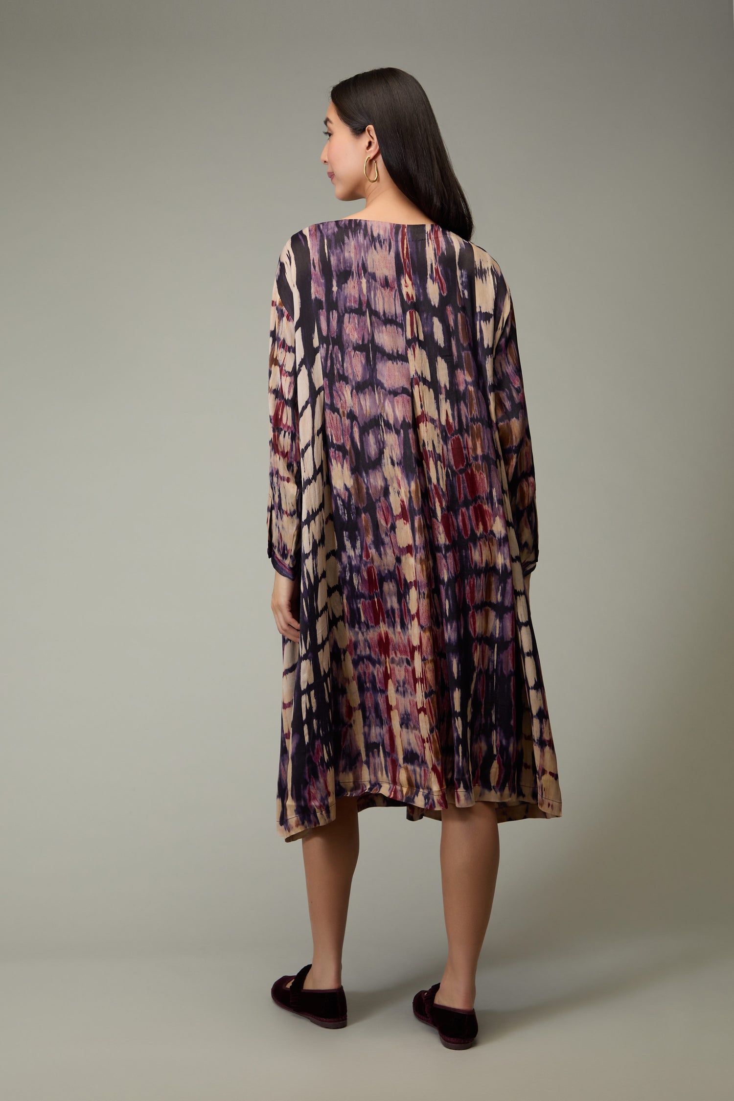 Shibori Pleat Dress