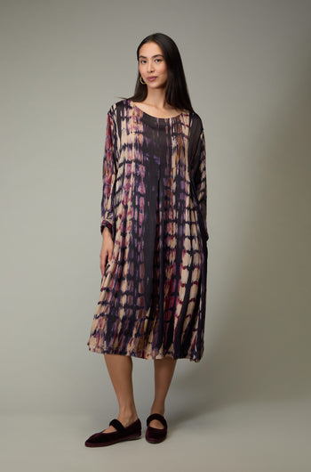 Shibori Pleat Dress
