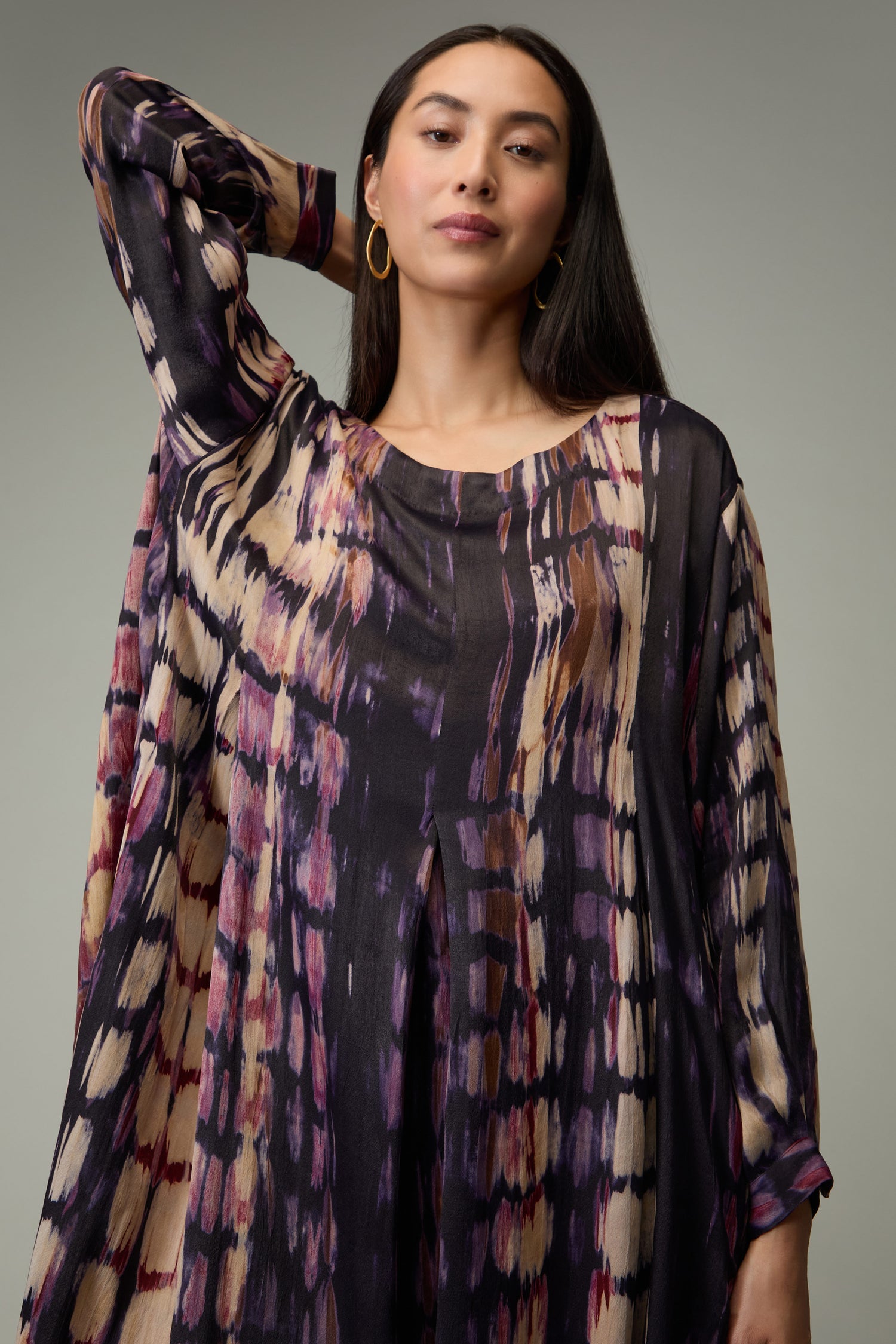 Shibori Pleat Dress