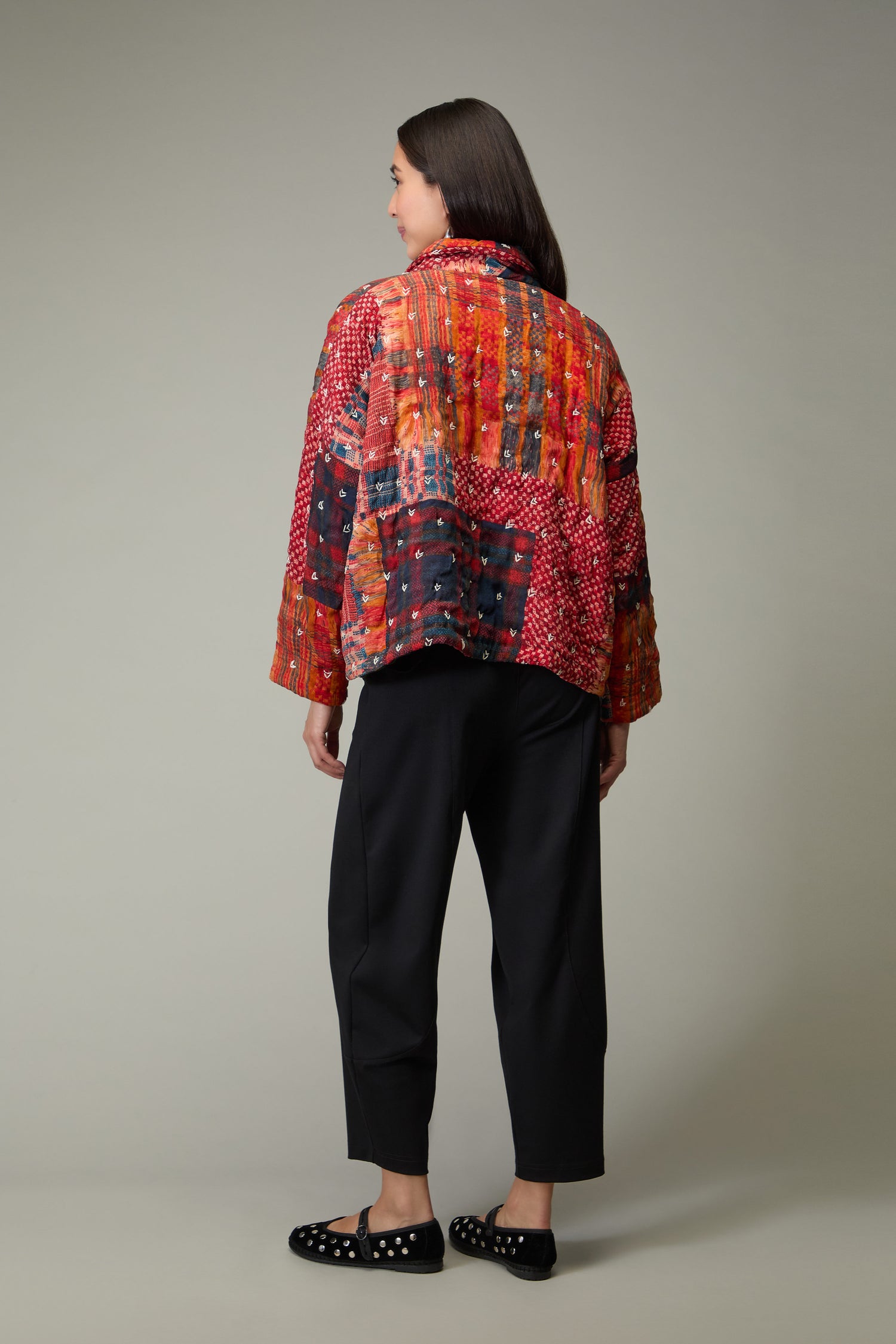 Padded Multi Check Padded Jacket