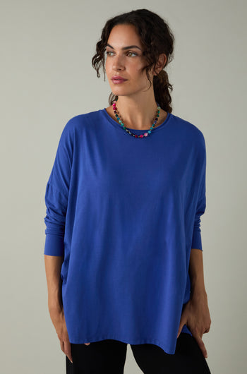 Cotton Jersey Relaxed Top