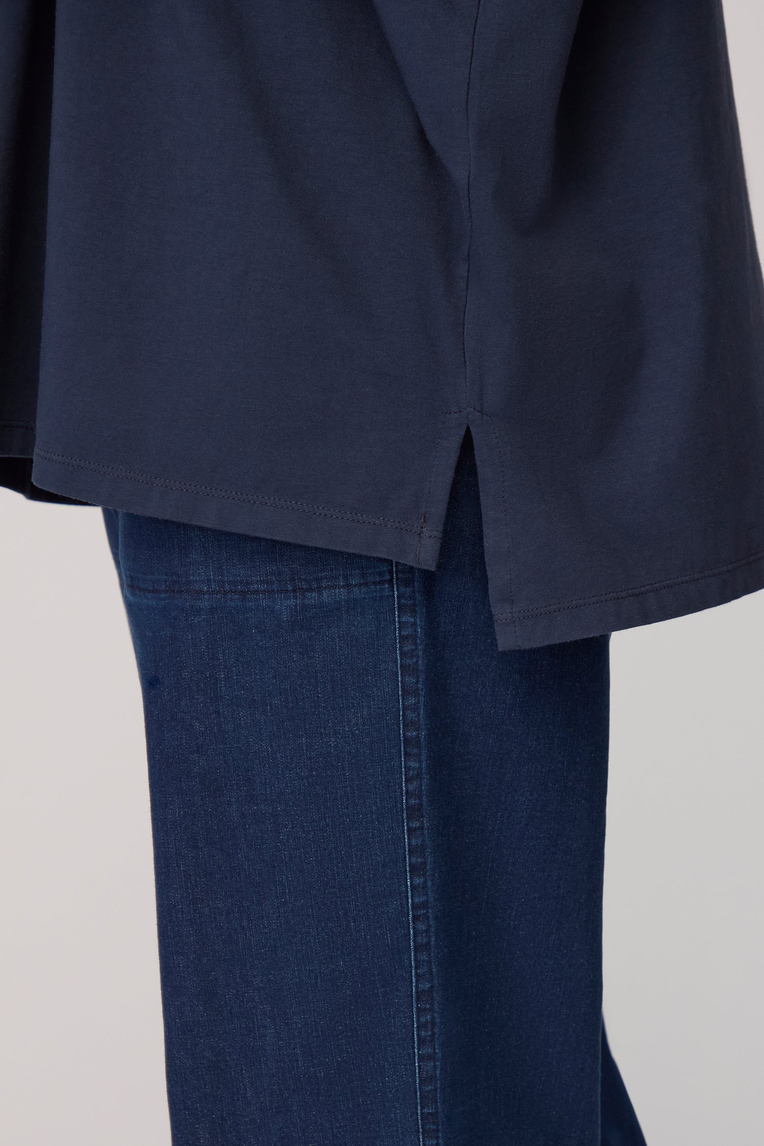Cotton Jersey Relaxed Top