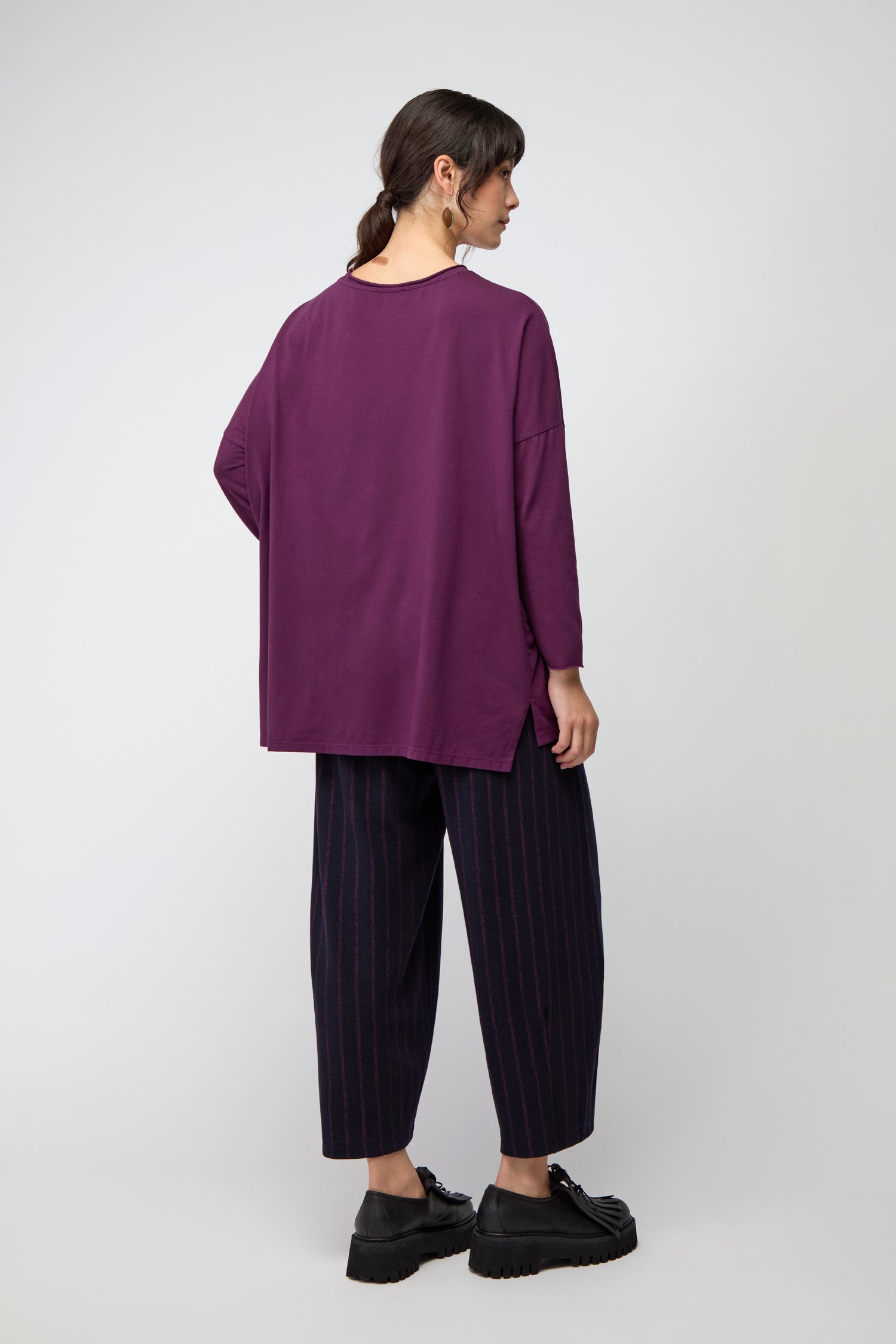 Cotton Jersey Relaxed Top