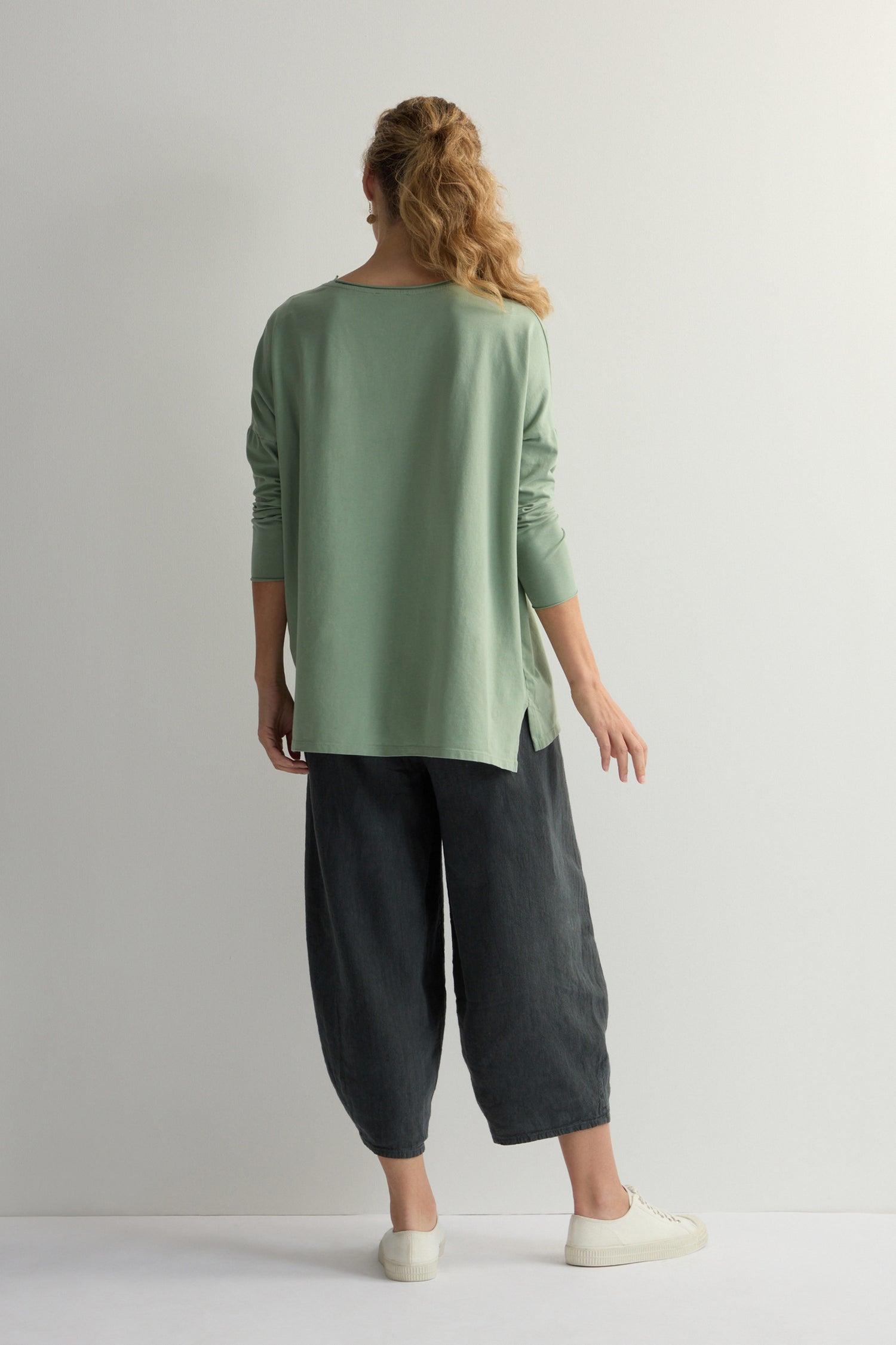 Cotton Jersey Relaxed Top