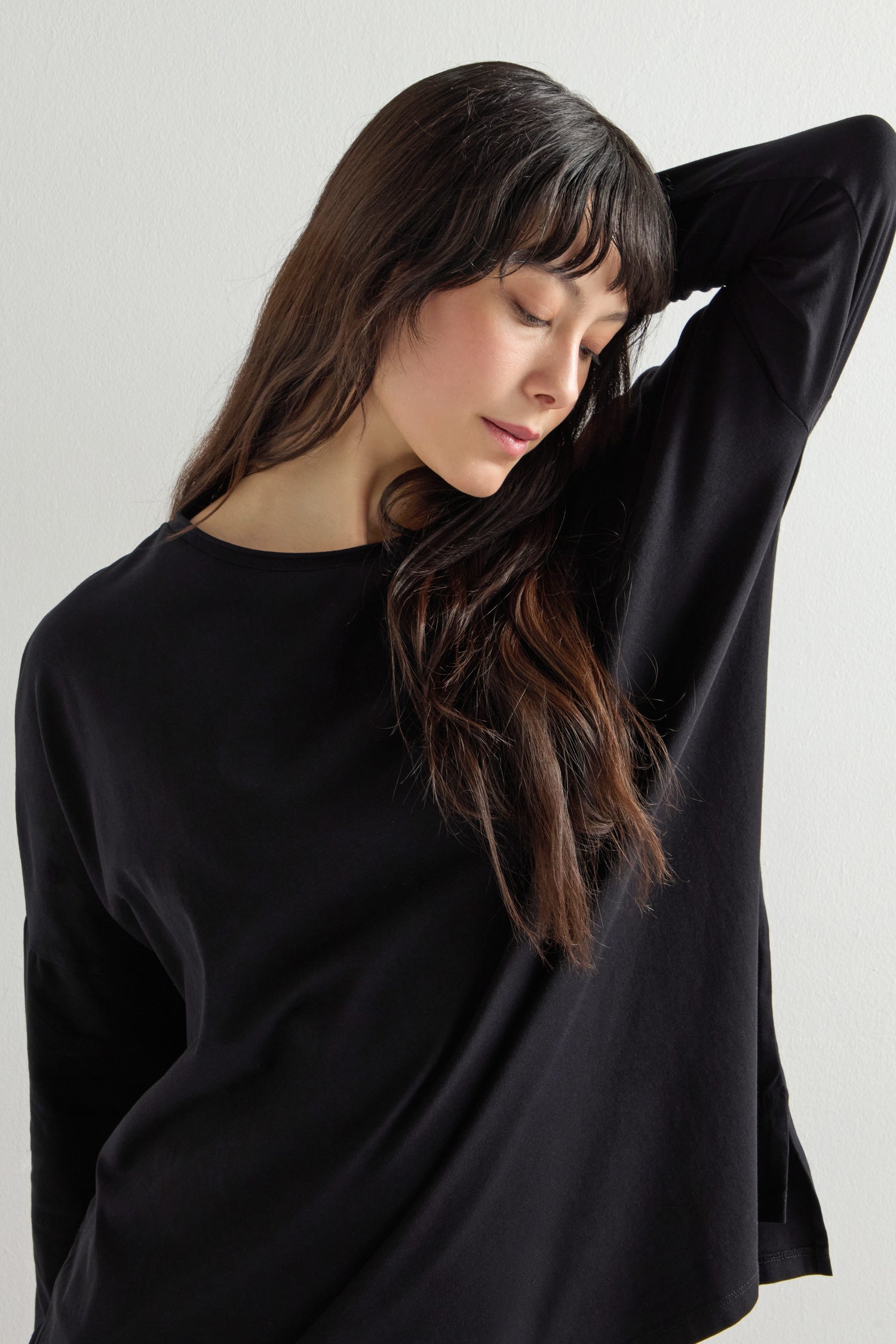 Cotton Jersey Relaxed Top