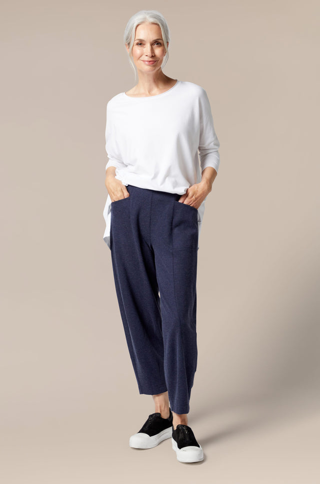 Jersey Wide Leg Trousers with Stretch | M&S Collection | M&S