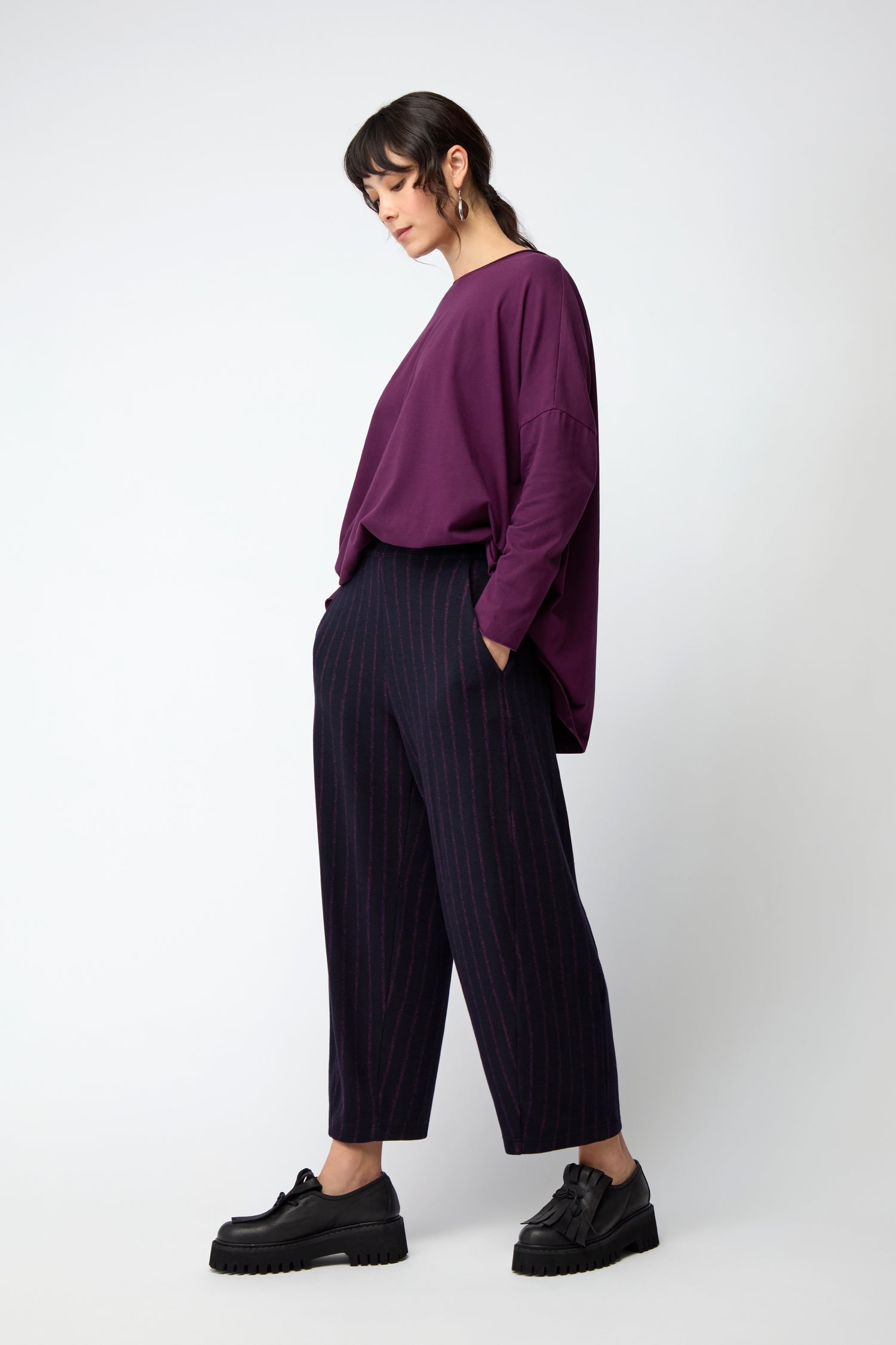 Small Broken Stripe Bubble Trousers