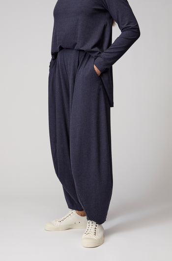 Soft Viscose Jersey Bubble Trousers