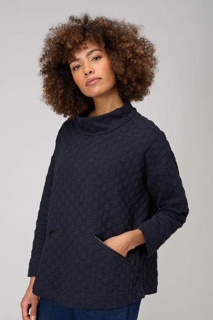 Bubble Textured Jersey Top