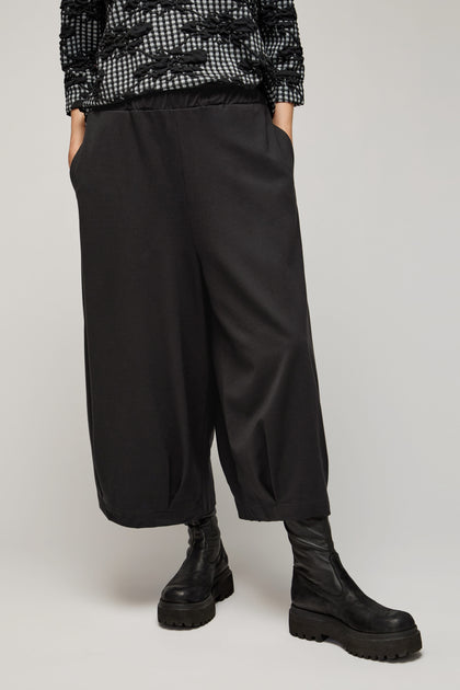 Cuff Hem Bubble Trousers
