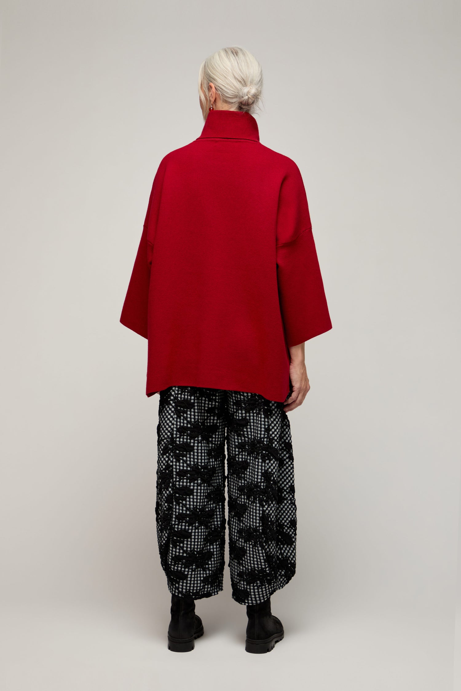 Roll Neck Pocket Knit