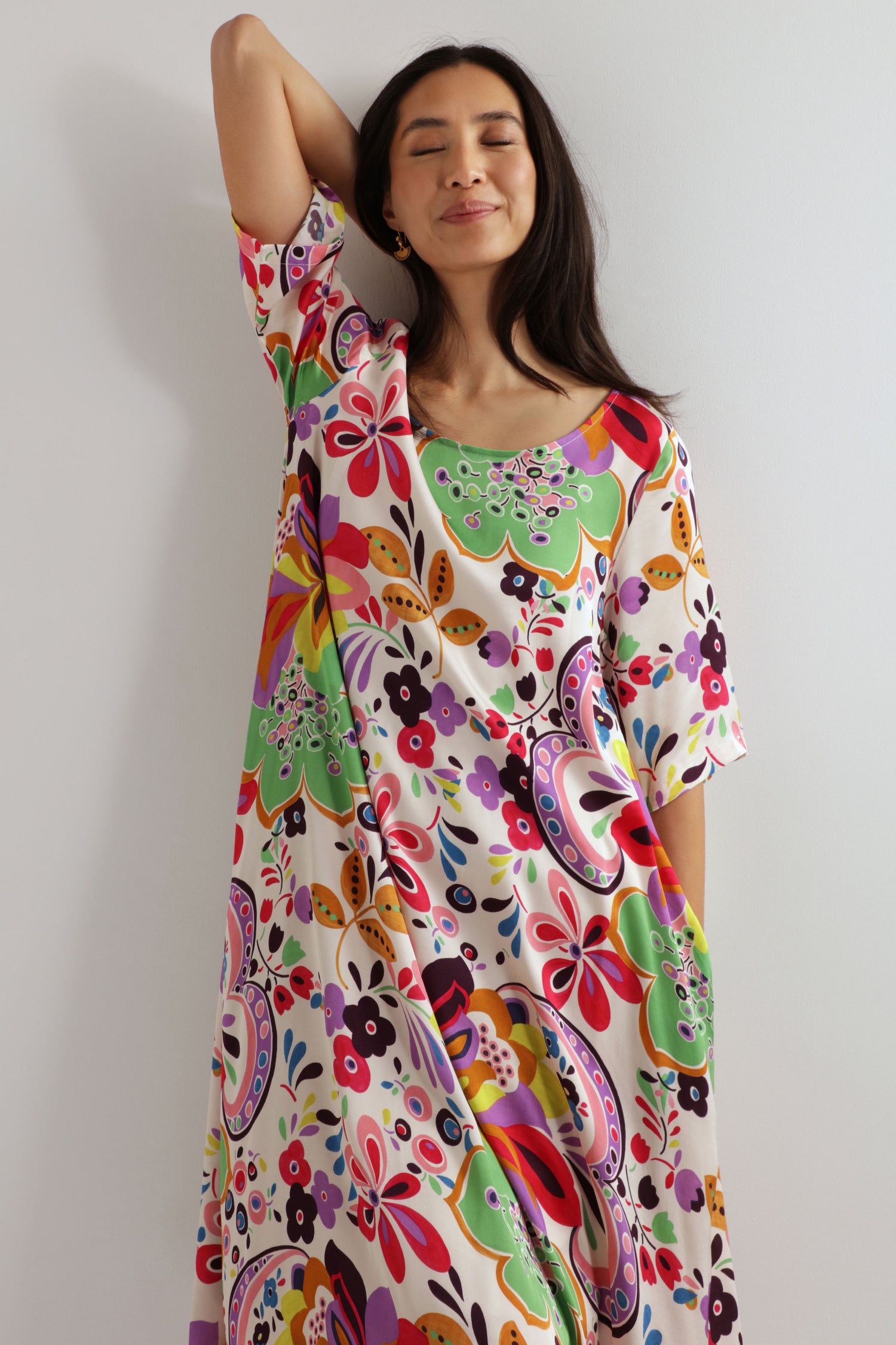 Flower Power Flared Dress