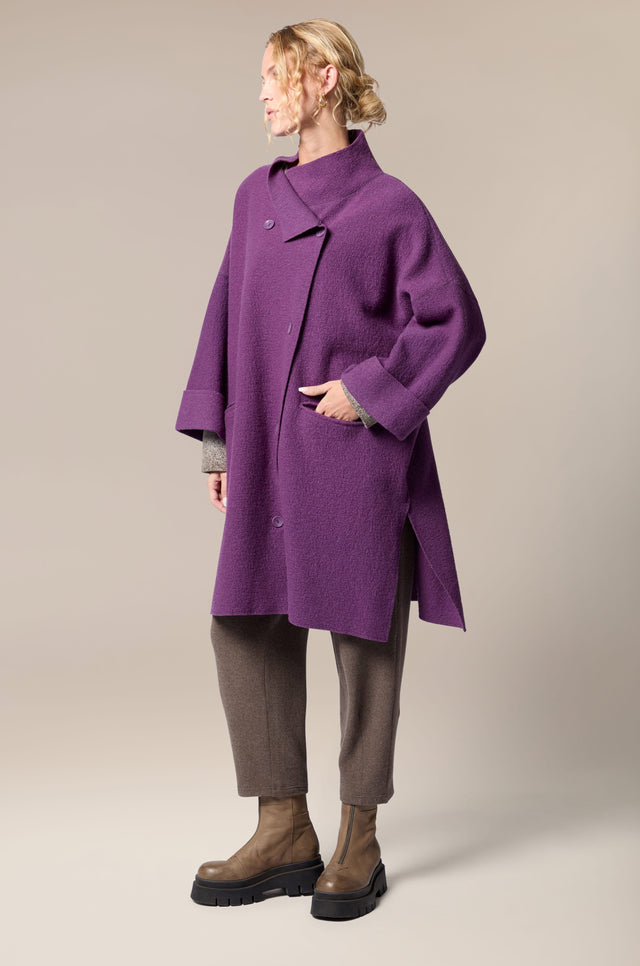 Ladies boiled wool store coats uk