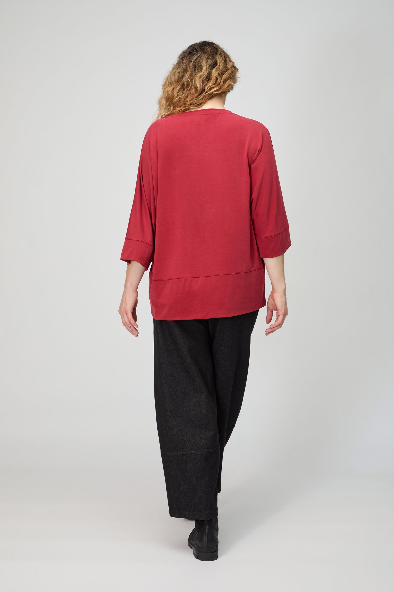Modal Jersey Boxy Top