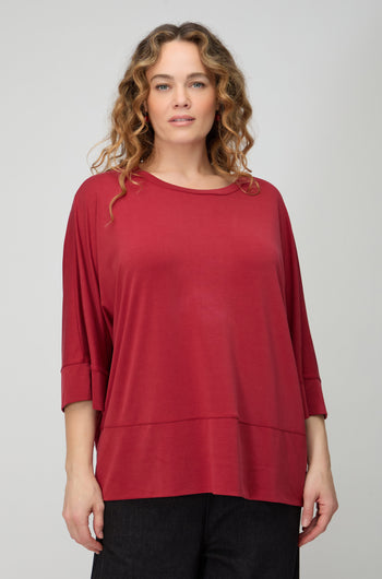 Modal Jersey Boxy Top