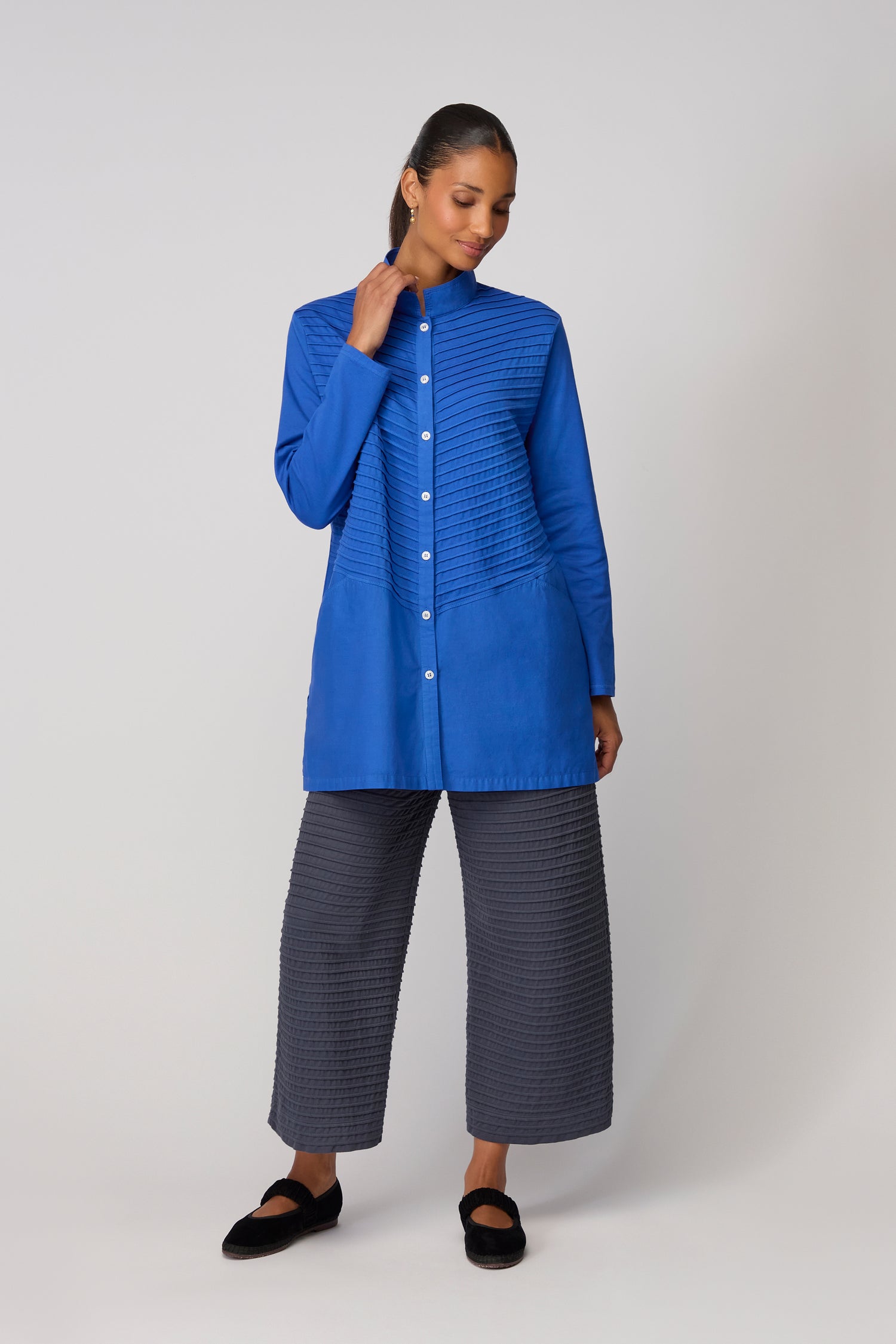 Cotton Jersey Overshirt