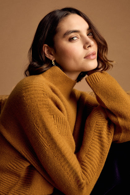 Merino Wool Stitch Detail Jumper