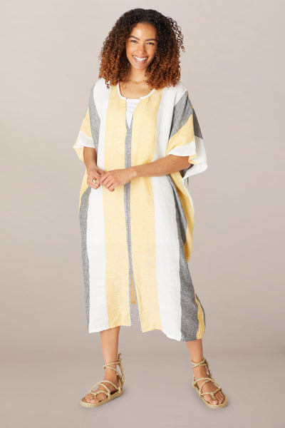 Stripe Kaftan – Sahara