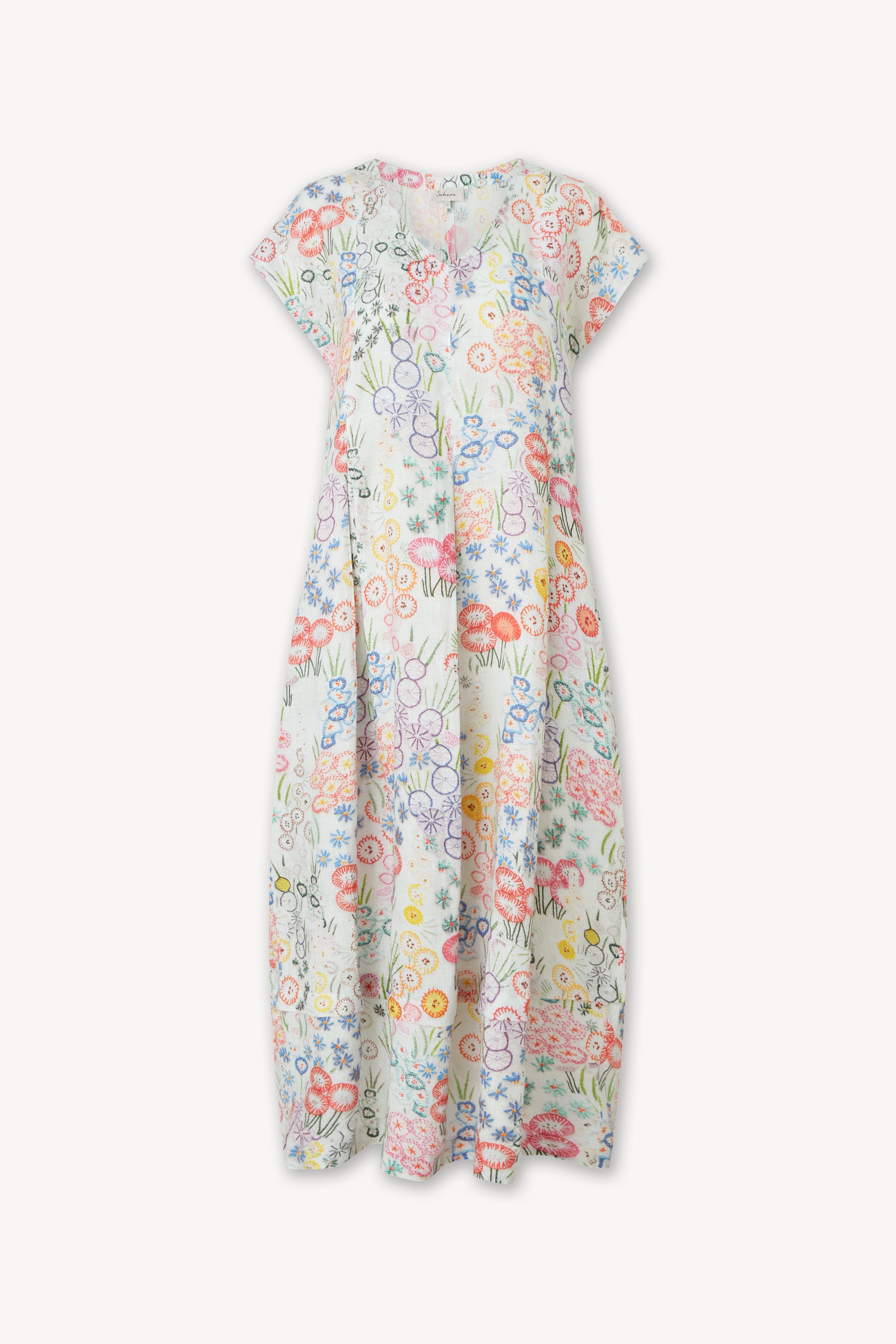 Vintage Flower Print Dress – Sahara