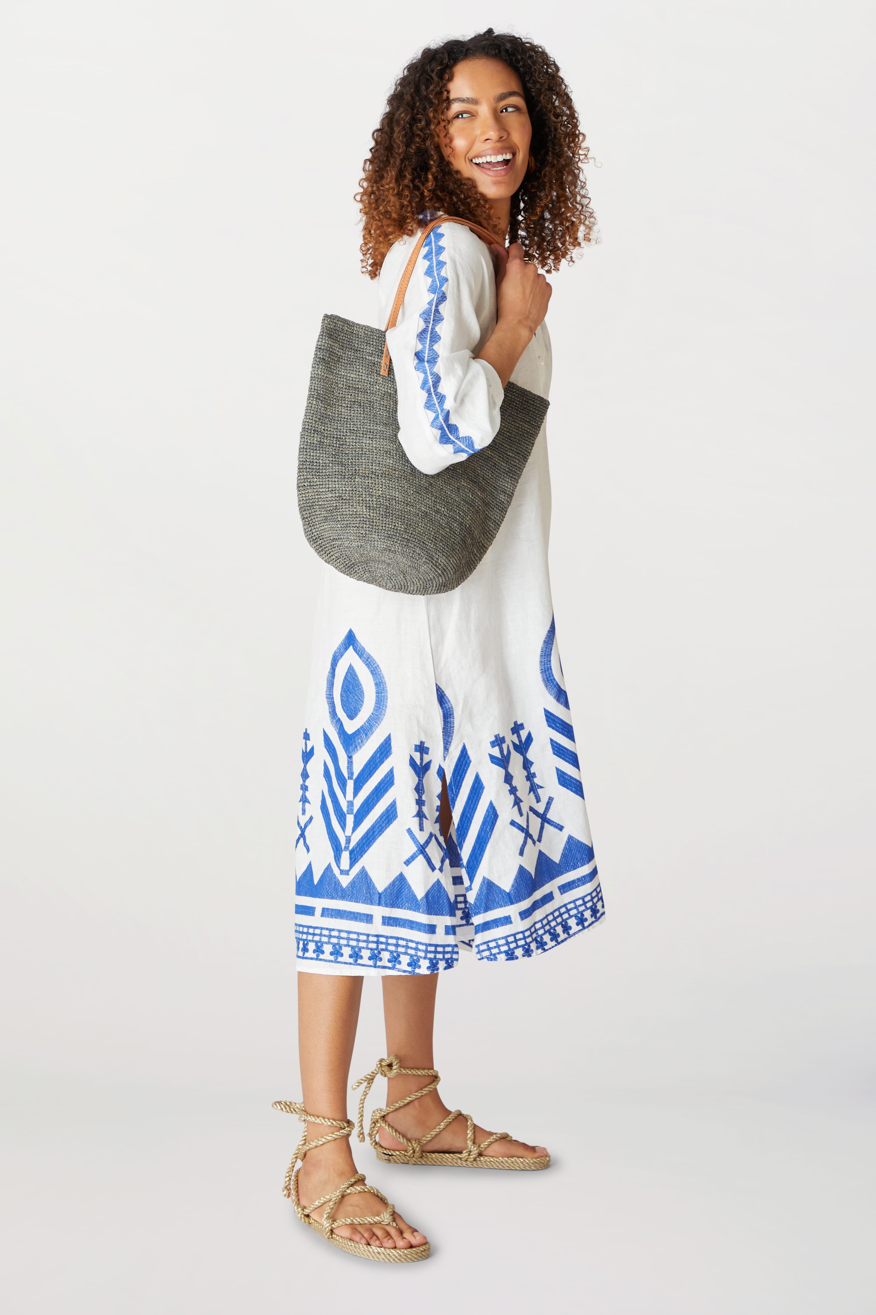 Ilana Woven Bag – Sahara