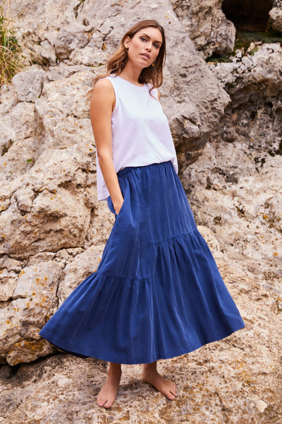 待望の新作登場 TODAYFUL Twill Slit Skirt ロングスカート