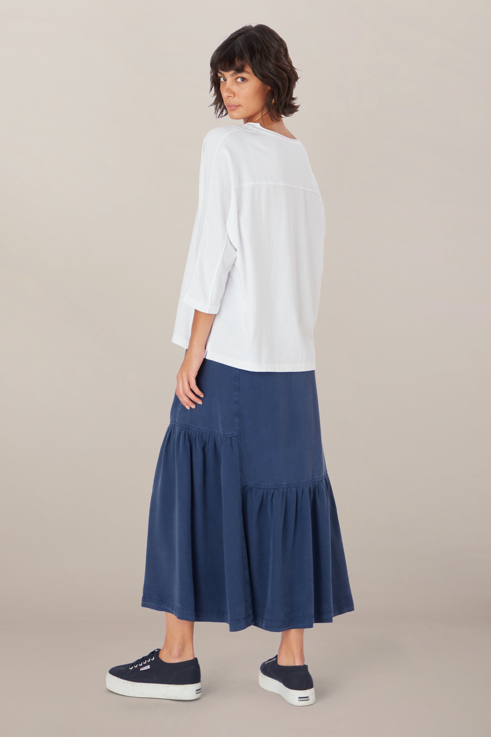 待望の新作登場 TODAYFUL Twill Slit Skirt ロングスカート